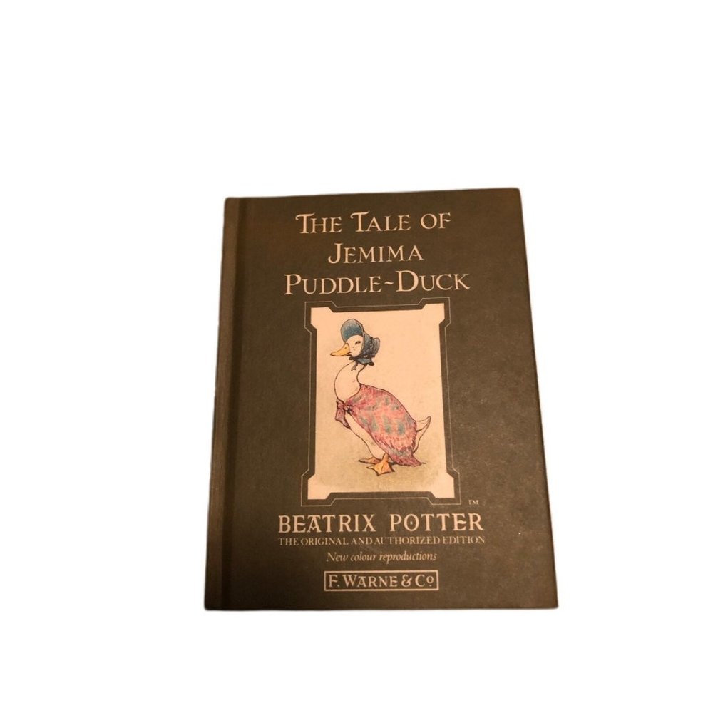 Vintage The Tale of Jemima Puddle Duck Beatrix Potter F. Warne & Co 1987